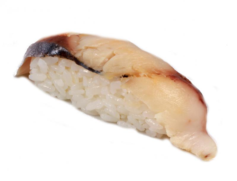 smoked mackerel nigiri