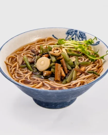 Sansai soba leves