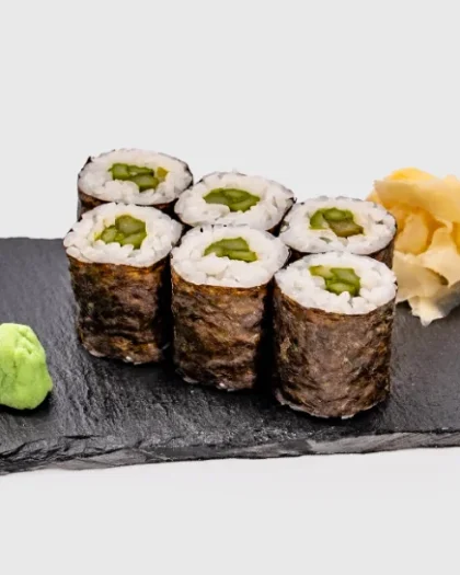 Zöldspárga hosomaki